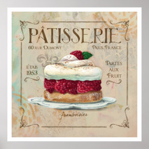 Plakat-Kunst des Patisserie-I Poster