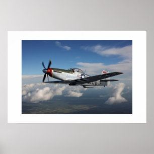 Plakat Kunst Militär Vintage Kriegsflugzeug