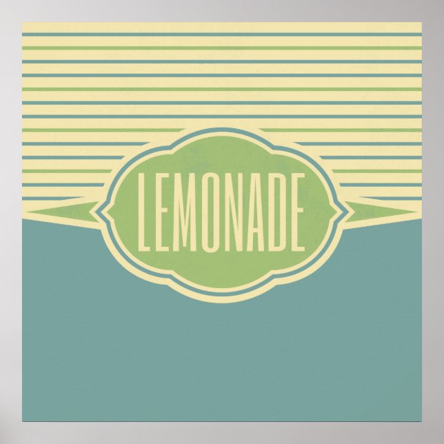 Plakat "Lemonade" (Vorne)
