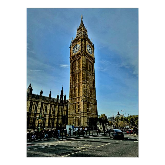 Plakat London Big Ben Poster (Vorderseite)