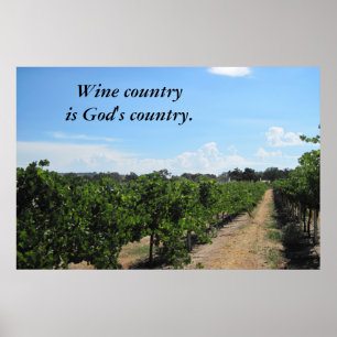 Plakat Paso Robles des Wein-Landes