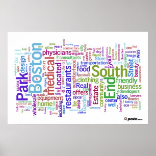 Plakat Povo.com South End