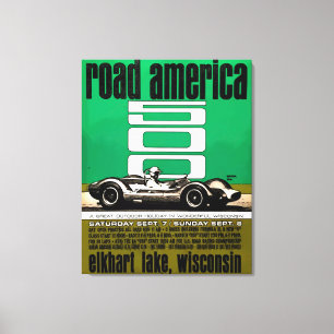 Plakat - Road Amerika 500, Leinwanddruck