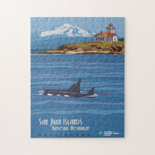 Plakat San Juan Islands National Monument Puzzle