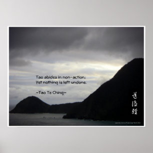 Plakat Tao Te Ching No.7/