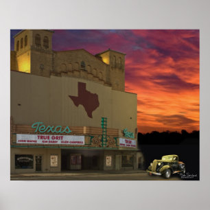 Plakat Texas-Theater-Sans Angelo