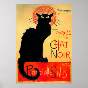 Plakat Tournee du Chat Noir
