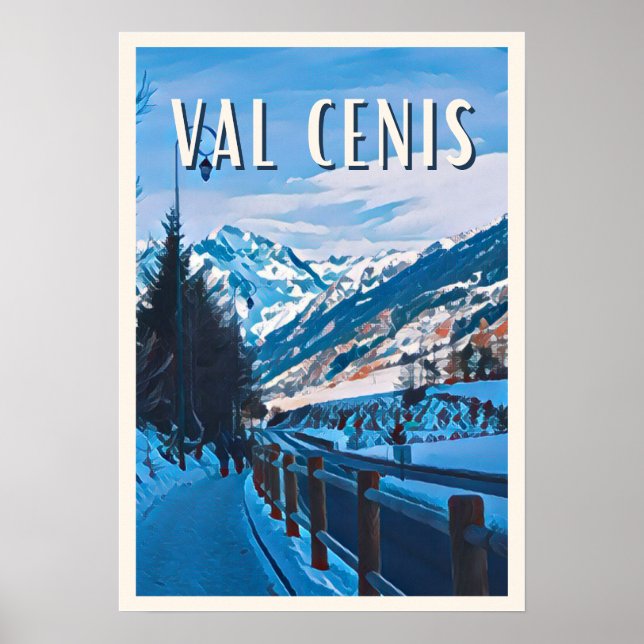 Plakat Val-Cenis (Vorne)