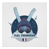 Plakat Val Thorens Skistation