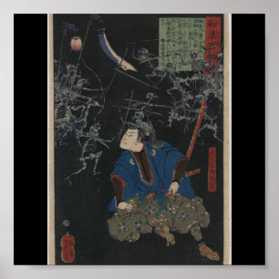 Plakat-Vintage japanische Kunst-Yoshitoshi Taiso 2 Poster