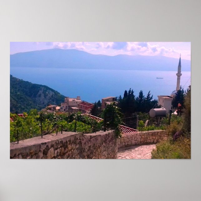Plakat von Vlore, Albanien (Vorne)
