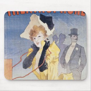 Plakat-Werbung das 'Theatrophone Mousepad