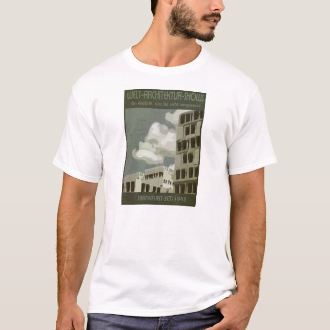 Plakat Woche von Architektur T-Shirt (Vorderseite)