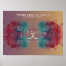 Plakat zum Frauentag – Empowerment-Klasse