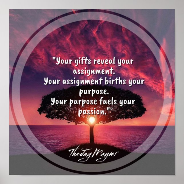 Plakat "Zuweisung" (Vorne)