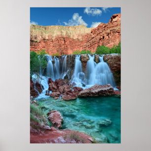 Plakatdruck Navajo Falls, Havasupai Arizona Poster