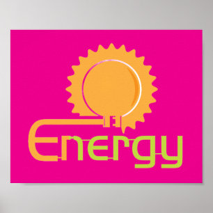Plakate & Drucke für lustige Energie