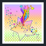 Plakate, Drucke - Pop-Maxxed Art<br><div class="desc">Dieser Spaß, Retro Style POP ART ist eine aktualisierte, zeitgenössische Version der bunten 60er-Stil Grafiken so beliebt während der Tage der Gelben U-Boote und Peter Max will-bes. Holen Sie sich stylin' in einer bitchen, Woodstock Art und Weise und fühlen Sie sich frei, Ihre Einkäufe zu personalisieren!</div>