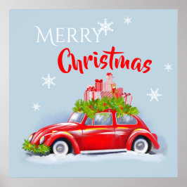 Plakate für frohe Weihnachten