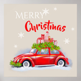 Plakate für frohe Weihnachten