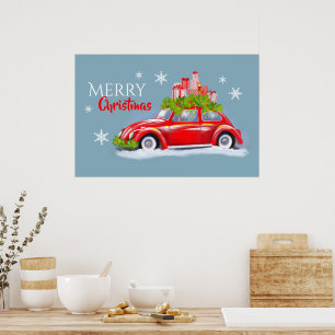 Plakate für frohe Weihnachten