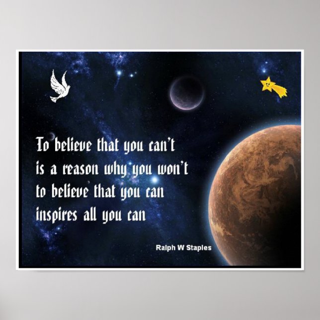 Plakate für Selbstbewusstsein (Vorne)