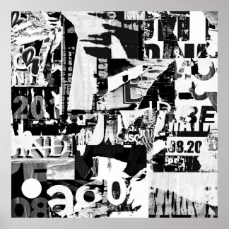 Plakate für verdrehte Straßenwerbung sammeln Backg