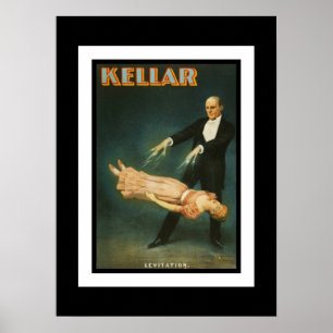 Plakate Theater Vintage Kellar Magican