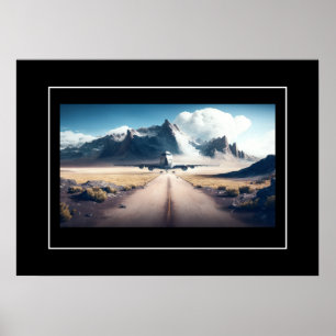 Plakatflugzeug Poster