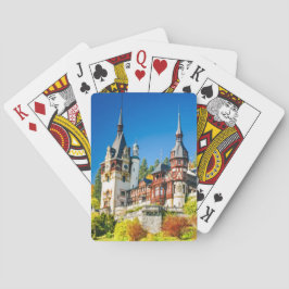 Plakatkarten Peles Schloss Sinaia Spielkarten