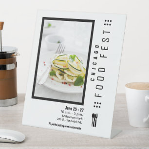 Plakatschild Sockelschild