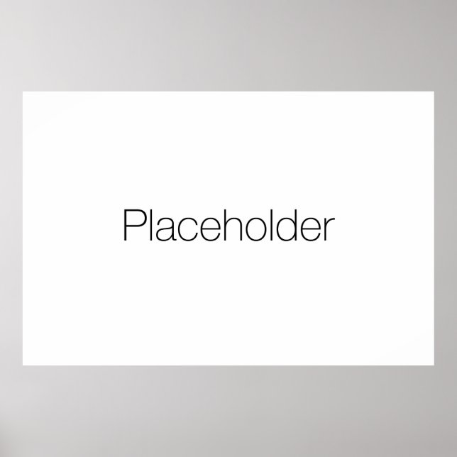 Plakatvorlage Landschaft Poster (Vorne)