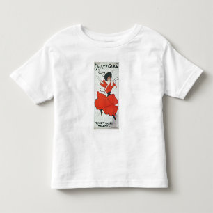Plakatwerbung "A Gaiety Girl" im Prince o Kleinkind T-shirt
