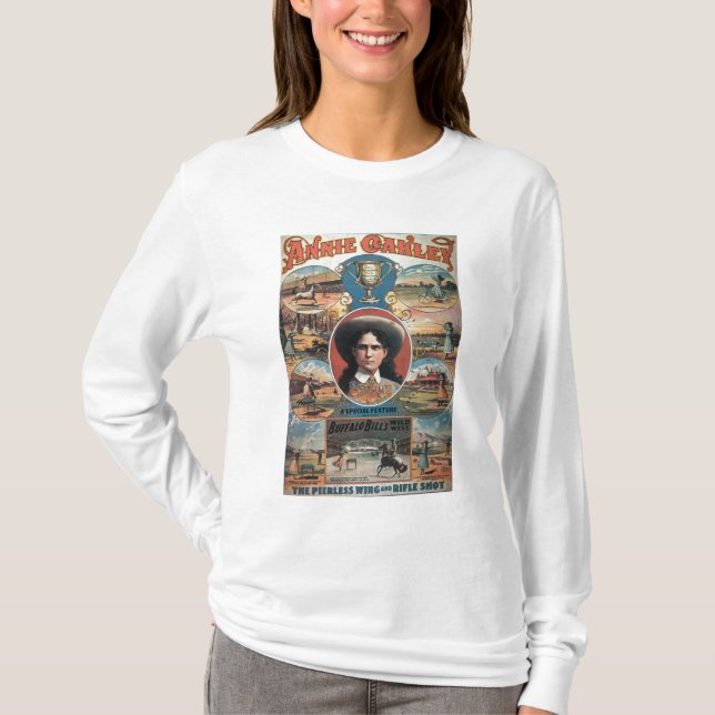 Plakatwerbung Annie Oakley, der in Buffa T-Shirt (Vorderseite)