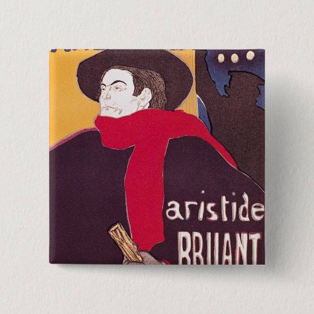 Plakatwerbung Ari Henrides Toulouse-Lautrec | Button (Vorderseite)