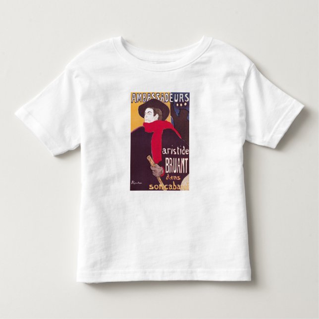 Plakatwerbung Ari Henrides Toulouse-Lautrec | Kleinkind T-shirt (Vorderseite)