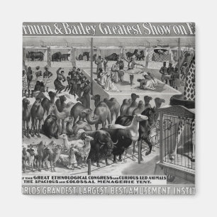 Plakatwerbung, 'das Barnum und der Bailey Magnet