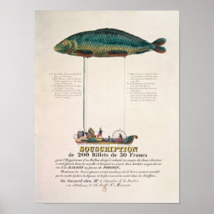 Plakatwerbung die Subskription Poster