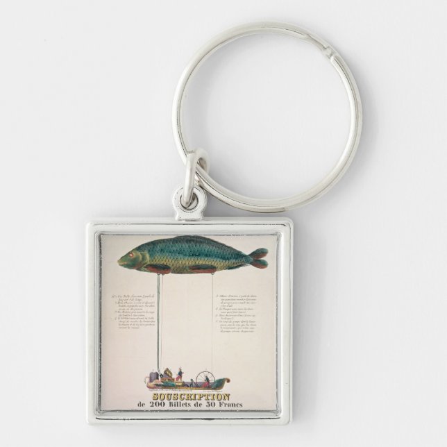 Plakatwerbung die Subskription Schlüsselanhänger (Vorne)