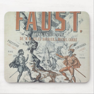 Plakatwerbung 'Faust Mousepad