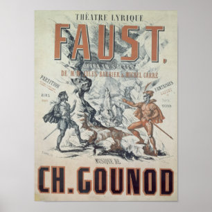 Plakatwerbung "Faust" Poster