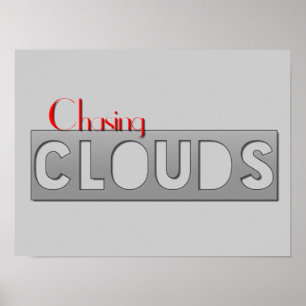 Plakatwerbung für Clouds Poster