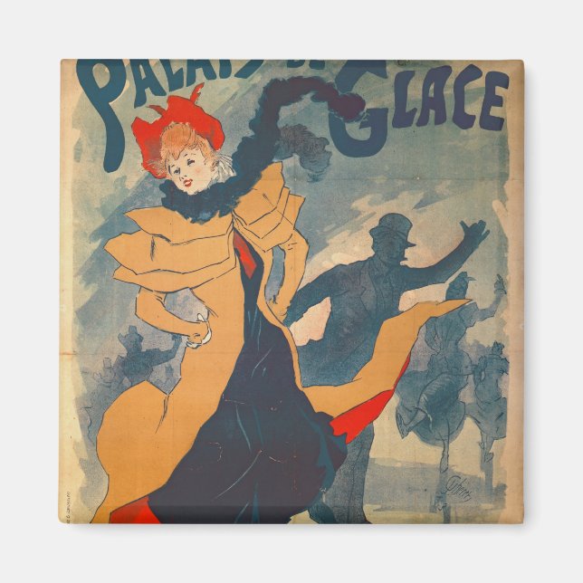 Plakatwerbung für den Palais de Glace Magnet (Vorne)