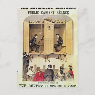 Plakatwerbung für eine psychische Leistung Postkarte