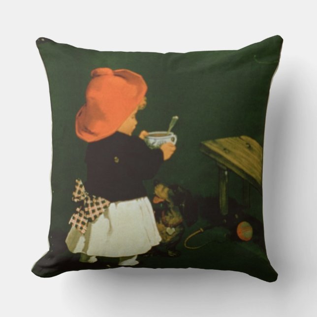 Plakatwerbung für 'Kathreiners Malz Coffee Kissen (Vorderseite)