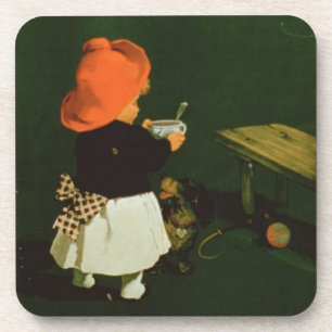 Plakatwerbung für 'Kathreiners Malz Coffee Untersetzer