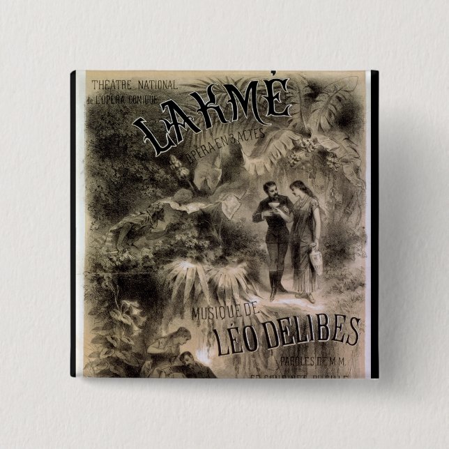 Plakatwerbung 'Lakme Button (Vorderseite)