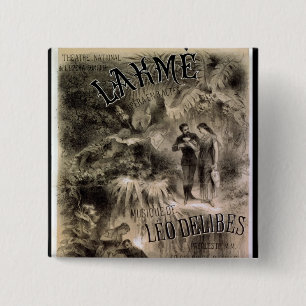 Plakatwerbung 'Lakme Button