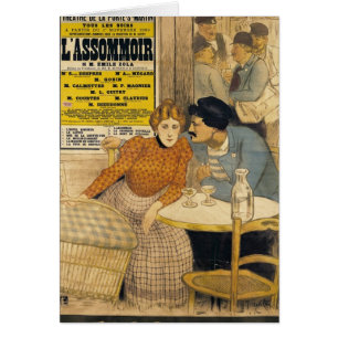 Plakatwerbung L'Assommoir durch M.M.W.