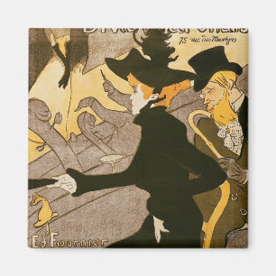 Plakatwerbung 'Le Henrides Toulouse-Lautrec   Magnet